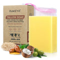 Beef Tallow Soap Moisturizing, Gentle for Face & Body - All Natural Grass Soap